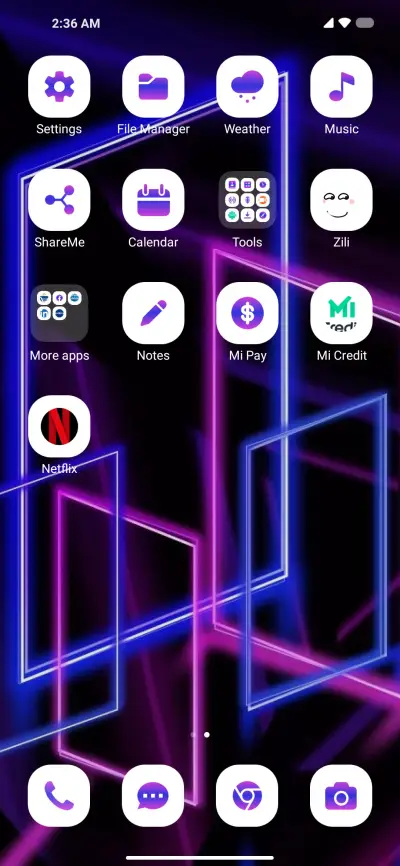 Neon Squircle - Screenshot 3