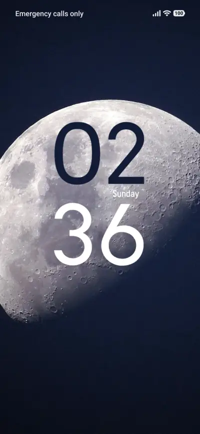 Luna Night THEME for Xiaomi MIUI HyperOS