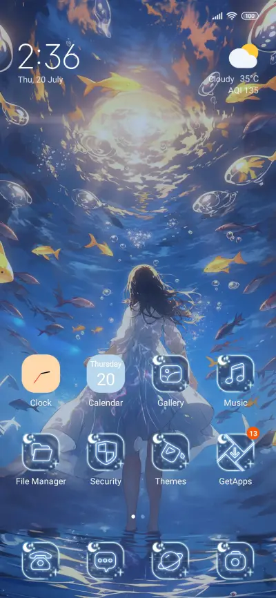 Undersea Star Sky - Screenshot 3