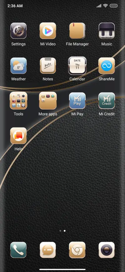 Metal Black Clock - Screenshot 3