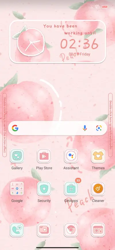 Peach vitality - Screenshot 2