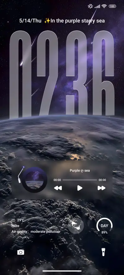 Space THEME for Xiaomi MIUI HyperOS