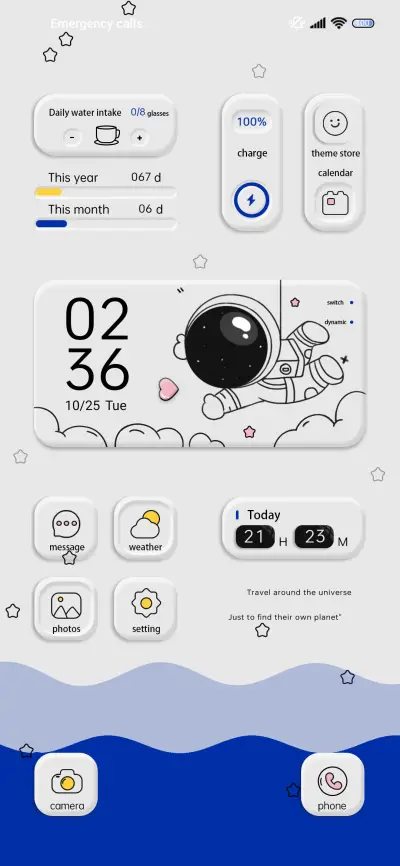 Fluid astronaut - Screenshot 2