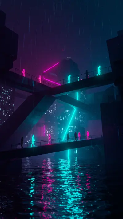 Neon Bridges