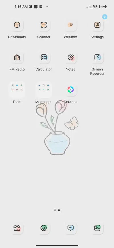 Minimalist flowers - Screenshot 3