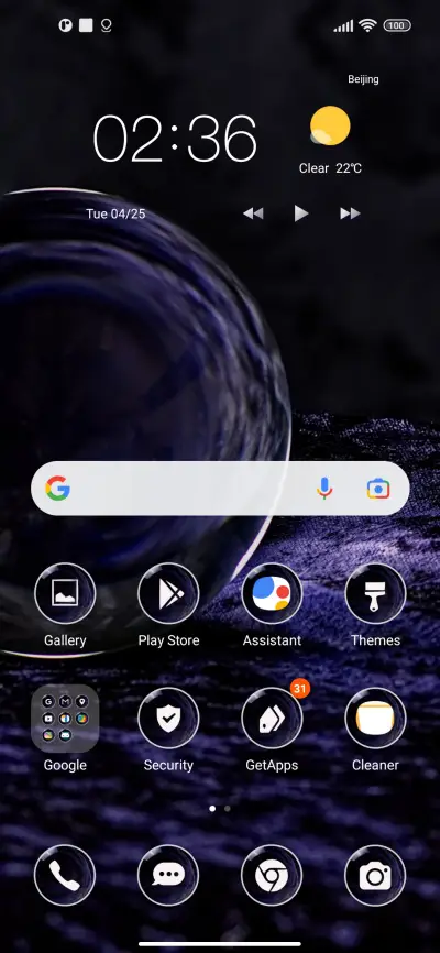 crystal blue - Screenshot 2