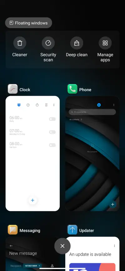 Simple blue black - Screenshot 4