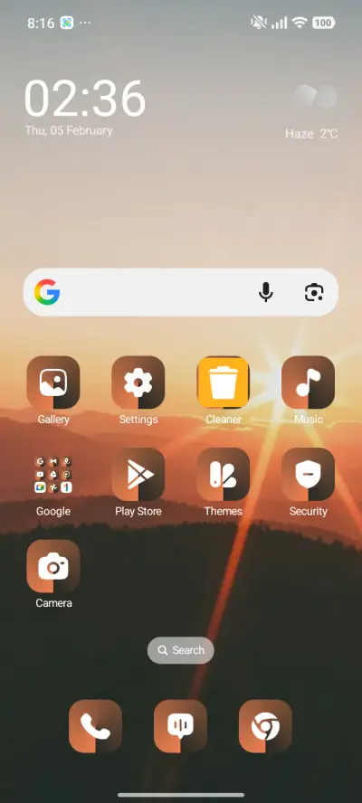 Sunset Mountains - Screenshot 2