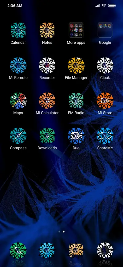 Cool blue UI_DWM3 - Screenshot 3