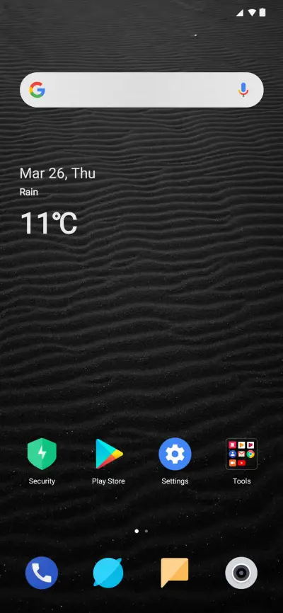 OxygenOS dark - Screenshot 2