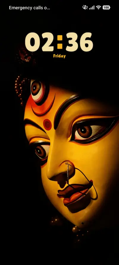 Durga in Shadows