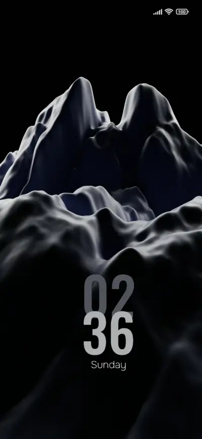 3D Mountain - Screenshot 1