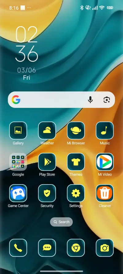 abstract curves - Screenshot 2