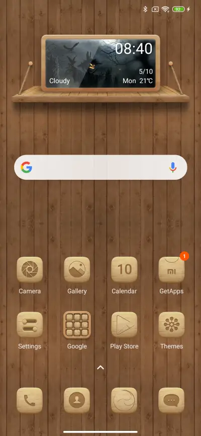 wood style - Screenshot 2