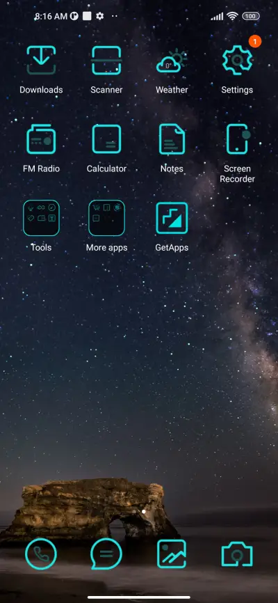 RGCyan Theme - Screenshot 3