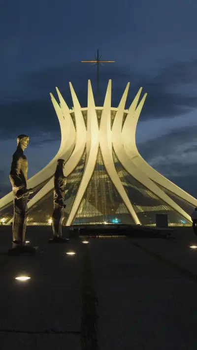 Brazil distrito federal brasilia cathedral of brasilia WALLPAPER for Xiaomi MIUI HyperOS