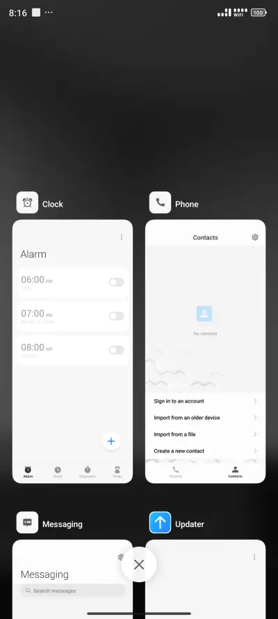 Abstract Table - Screenshot 4