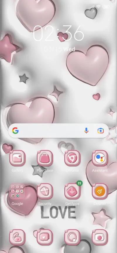 Pink love - Screenshot 2