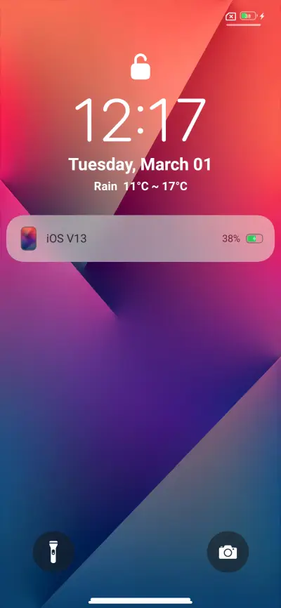 iOS V13 - Screenshot 1