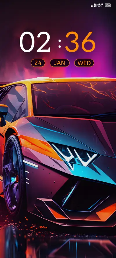 Futuristic Design THEME for Xiaomi MIUI HyperOS