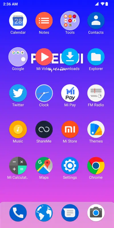 PIXEL UI BY H!TESH - Screenshot 3