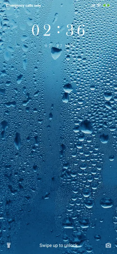 Rainy Drops - Blue_3MDS