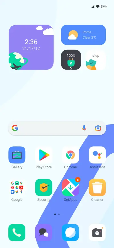 Widget - Screenshot 2