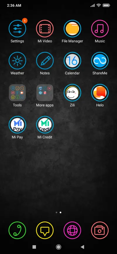 Clock Neon - Screenshot 3