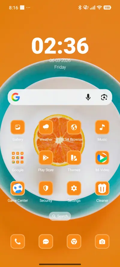 Vibrant Orange - Screenshot 2
