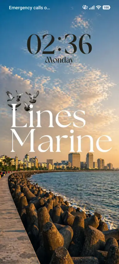 Marine Lines THEME for Xiaomi MIUI HyperOS