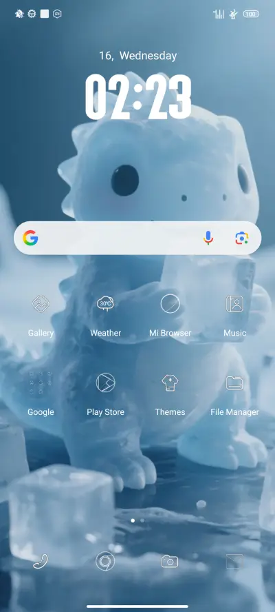 Dragon eating ice - Screenshot 3