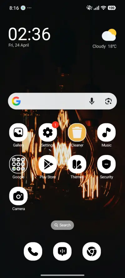 Glass Lamp - Screenshot 2