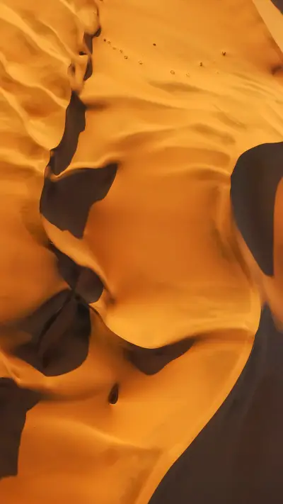 Aerial Photograph of Namib Desert