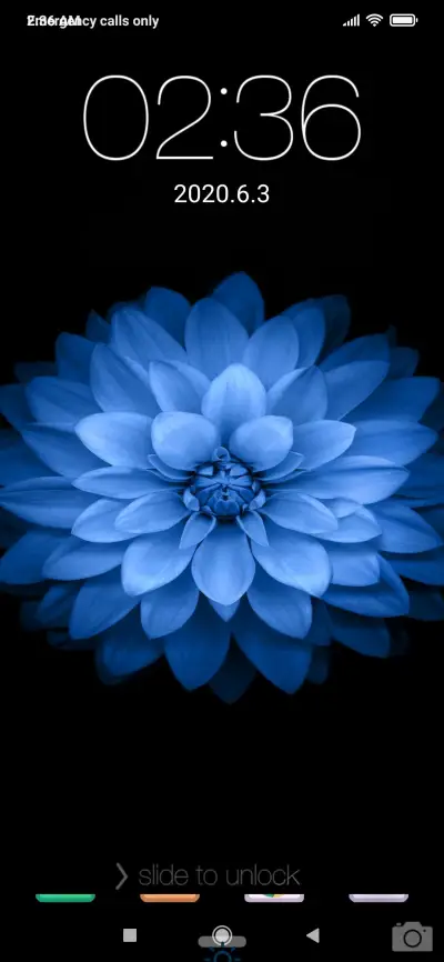 iOS Blue - Screenshot 1