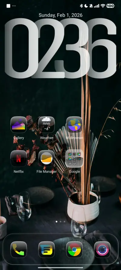 Frosted Black - Screenshot 2