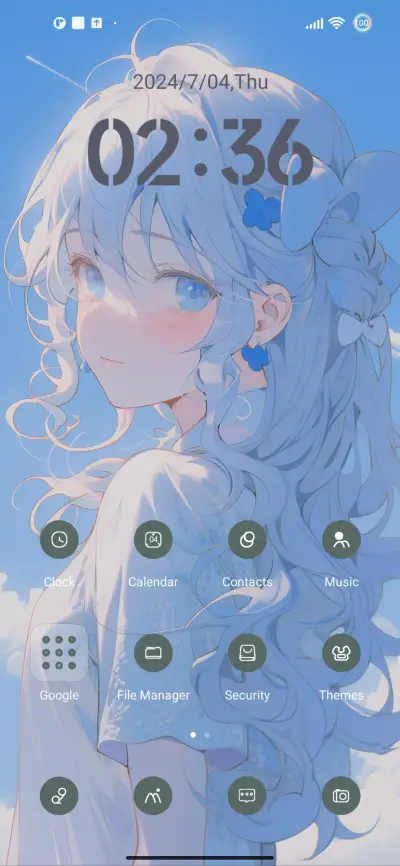 Cute Blue - Screenshot 2
