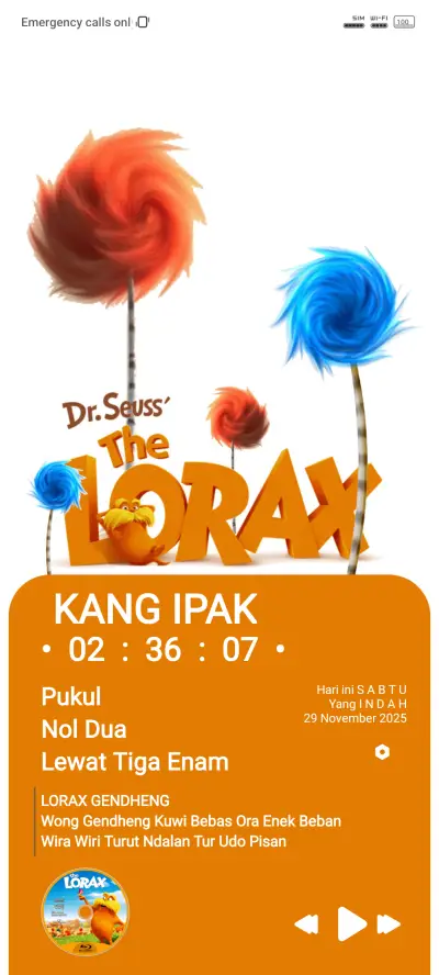 LORAX GENDHENG