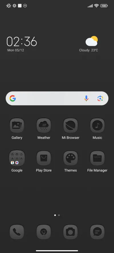 Advanced black - Screenshot 2