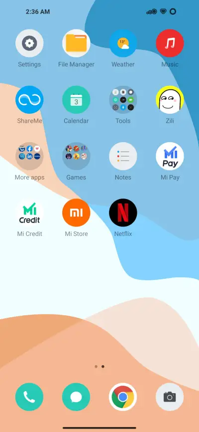 Blue OS - Screenshot 3