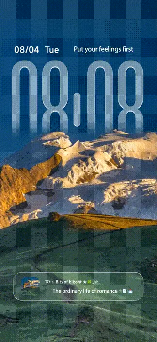 Snow Peak THEME for Xiaomi MIUI HyperOS