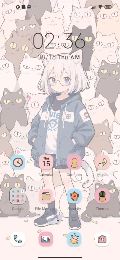 group cats girls - Screenshot 3