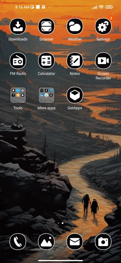 The setting sun - Screenshot 3