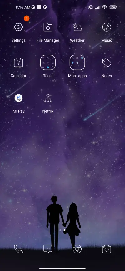 Starry night love - Screenshot 4
