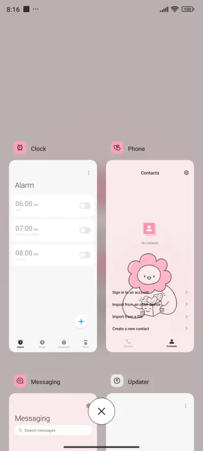 Simple line widget - Screenshot 4