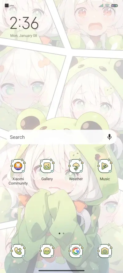 Cute manga girl - Screenshot 3