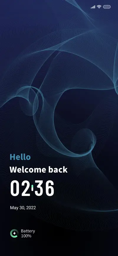 dark technology THEME for Xiaomi MIUI HyperOS