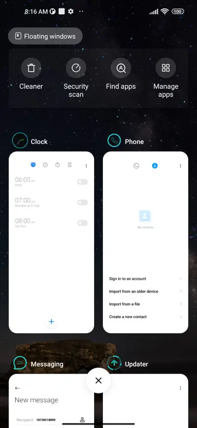 RGCyan Theme - Screenshot 4