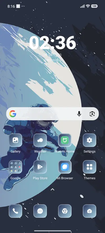 Astro Dark - Screenshot 2