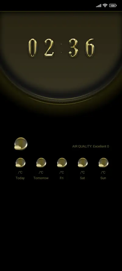 Gold THEME for Xiaomi MIUI HyperOS