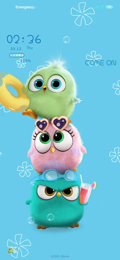 Angry birds swim - Screenshot 2